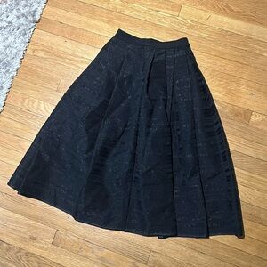 Tibi Pleated Formal Skirt